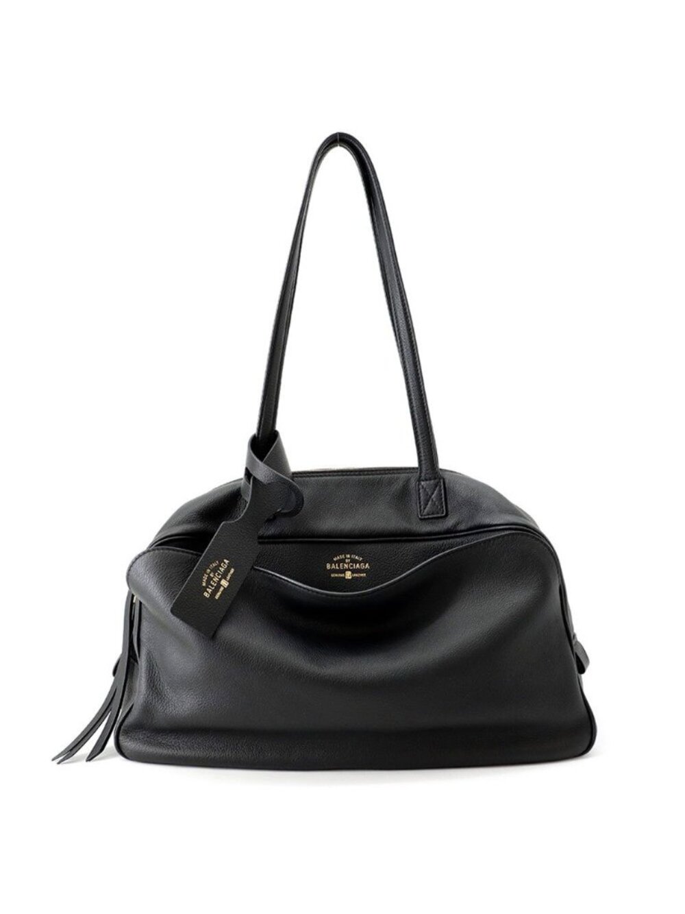 Balenciaga Shoulder Bag Carry Medium Black